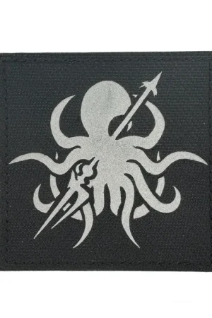 Affordable Laser Cut Patch - Arknights Abyssal Hunter Reflective