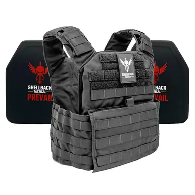Shellback Tactical Banshee Lightweight Active Shooter Kit with Level IV 4SICMH Plates In Demand