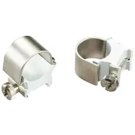 Same Day Shipping WEAVER RINGS 1" HIGH SILVER DETACH TOP