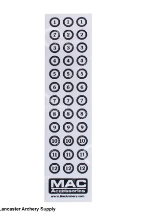 Big Sale Merlin MAC Arrow Number Decals