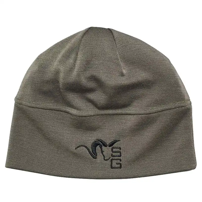 Bargain Stone Glacier Chinook Merino Beanie Tarmac